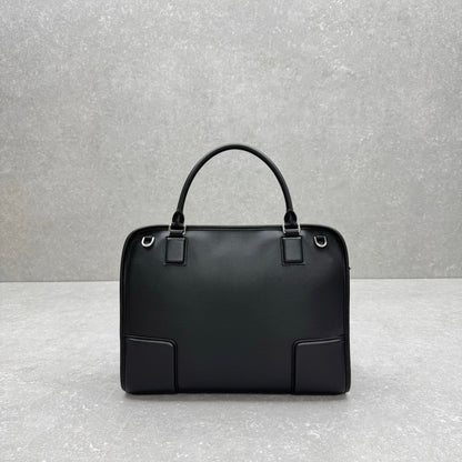 Loewe Large Amazona 180 Bag 35cm Black Calfskin