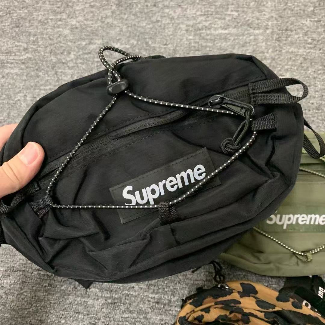 Supreme Waist Bag 'Black' (FW20)