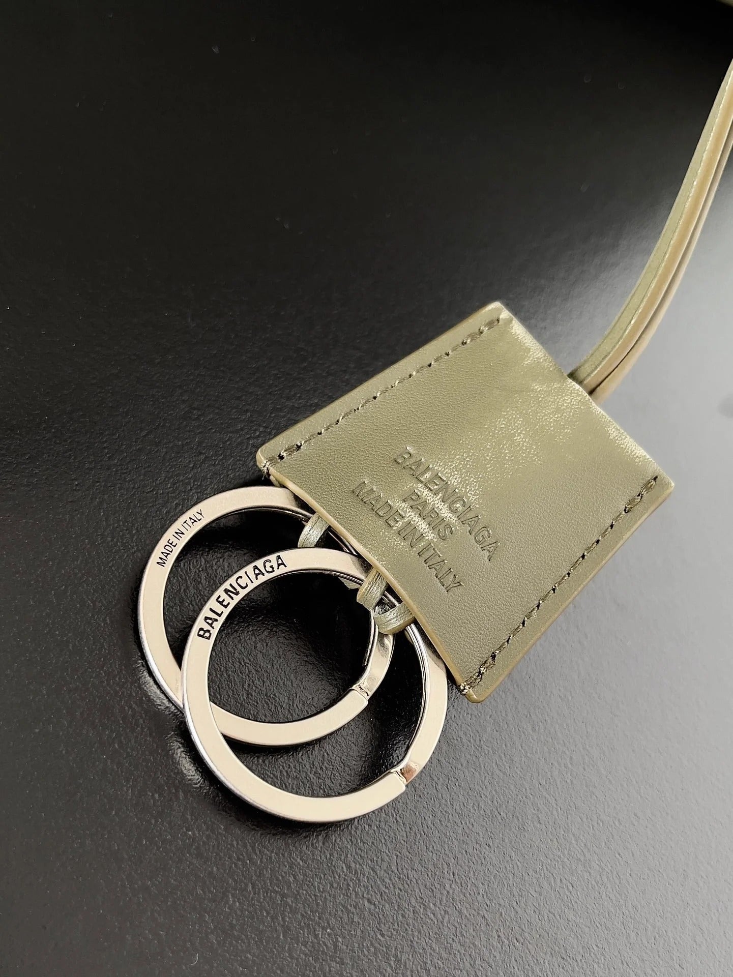 Balenciaga 2026 Rodeo Bag Olive Green Smooth Calfskin Silver Hardware