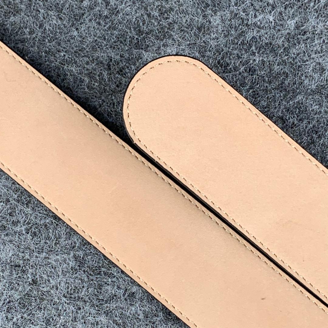 GG Supreme Interlocking G Buckle Belt Beige & Blue