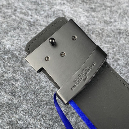 LV Initiales Damier Graphite Belt 'Black Grey'