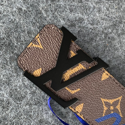 LV Initiales 40mm Belt Monogram Logo Story 'Brown'