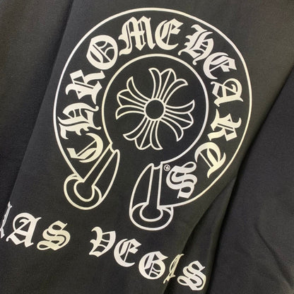 Chrome Hearts Las Vegas Exclusive Horse Shoe Zip Up Hoodie 'Black'