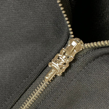 Chrome Hearts Las Vegas Exclusive Horse Shoe Zip Up Hoodie 'Black'