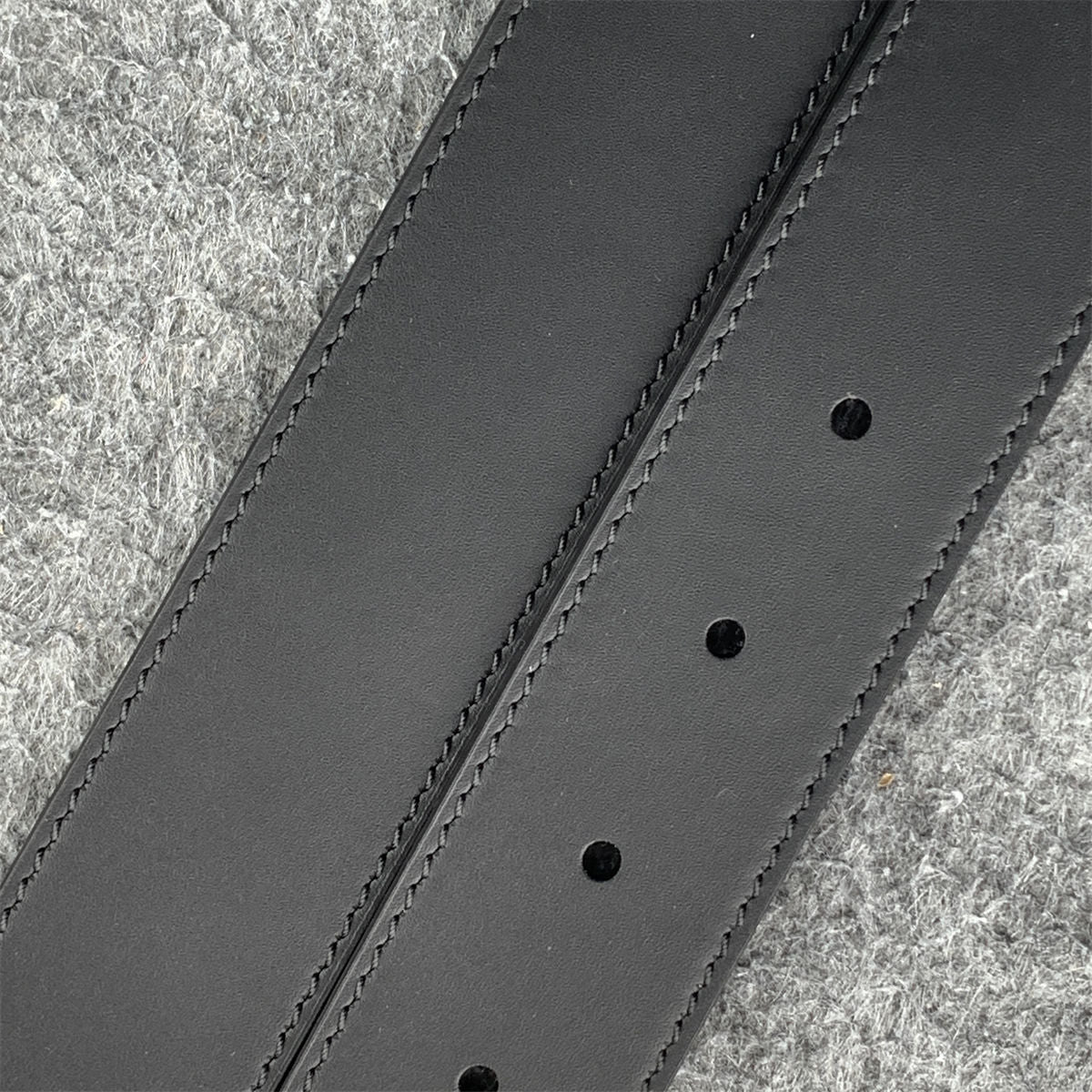 Ferragamo Gancini Leather Belt 'Black'