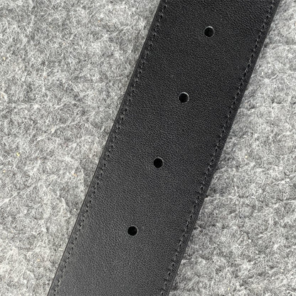 LV Initiales 40mm Reversible Belt 'Light Grey'