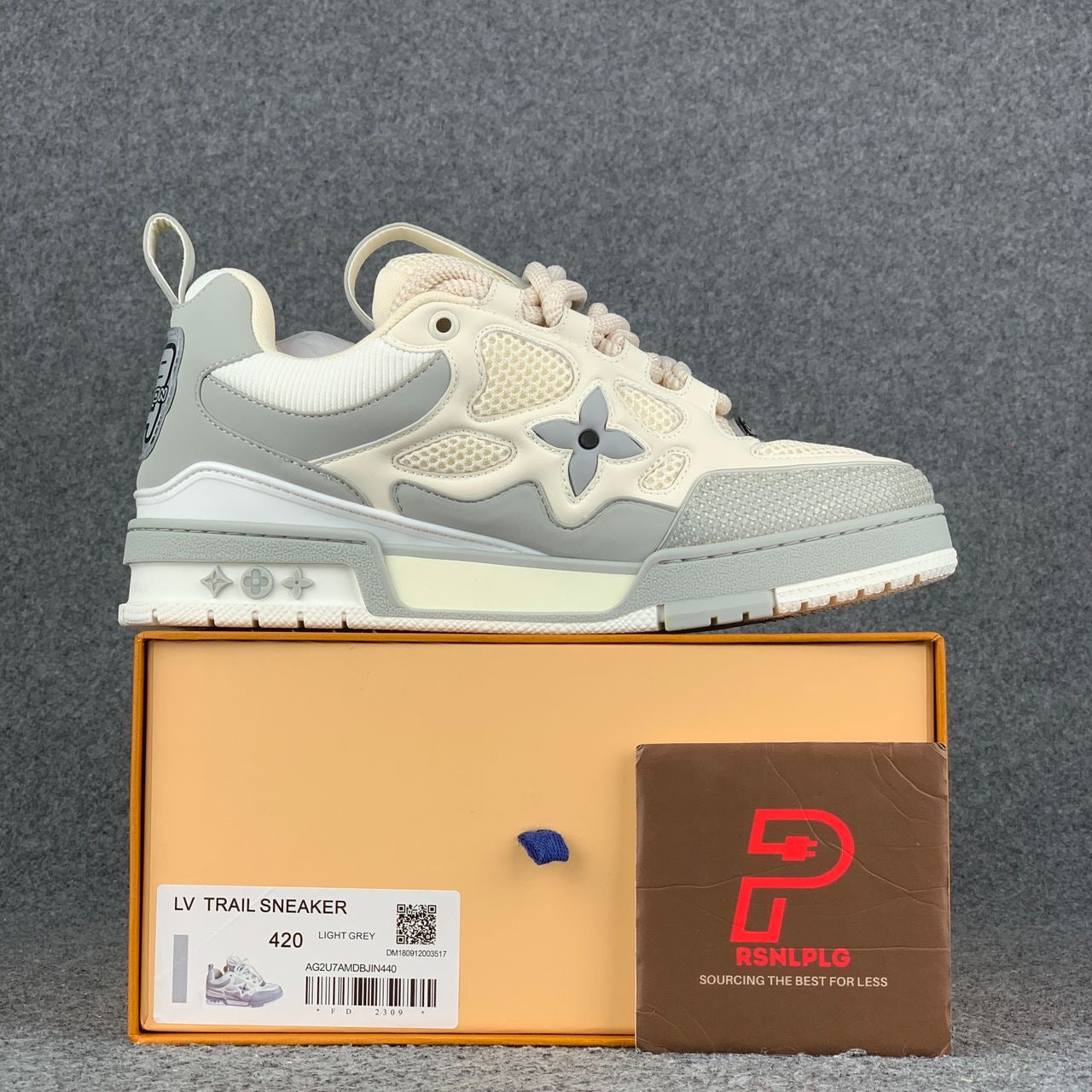 LV Skate Sneaker 'Light Grey