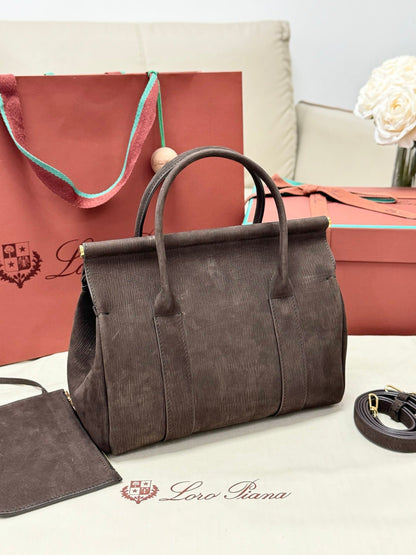 LP Loom L25 Coffee Ripple Suede 282200