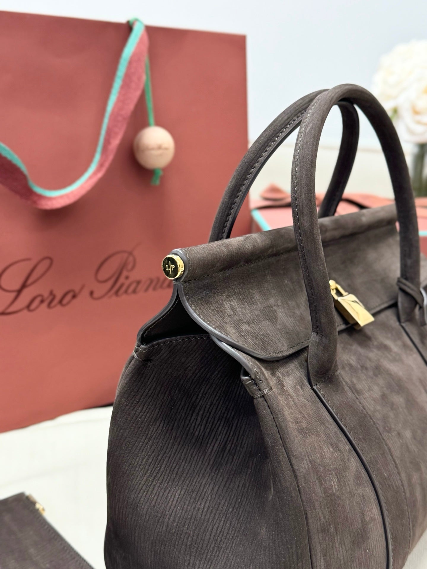 LP Loom L25 Coffee Ripple Suede 282200