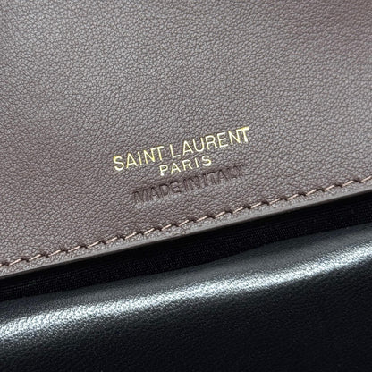 YSL Loulou Small Bag 24cm Coffee Suede 285673