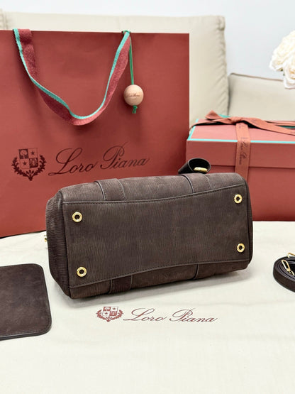 LP Loom L25 Coffee Ripple Suede 282200