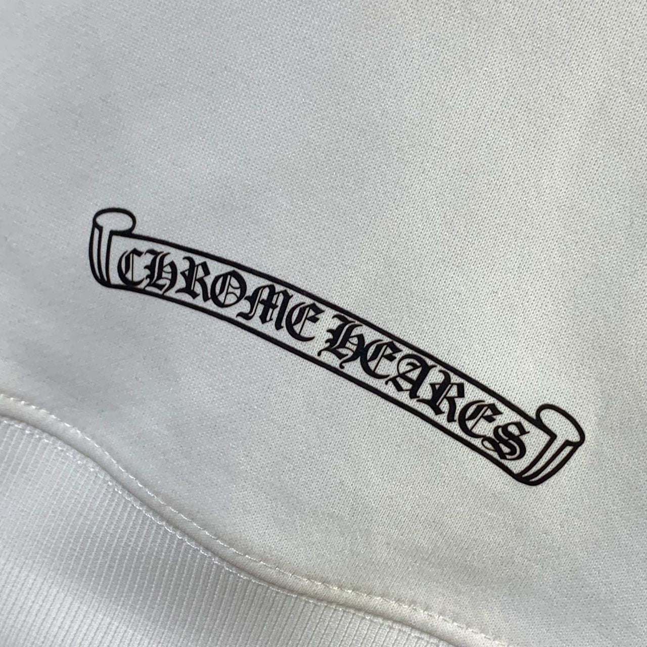 Chrome Hearts Made In Hollywood Plus Cross Long-Sleeve T-Shirt 'White/Red'
