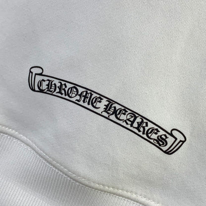 Chrome Hearts Made In Hollywood Plus Cross Long-Sleeve T-Shirt 'White/Red'