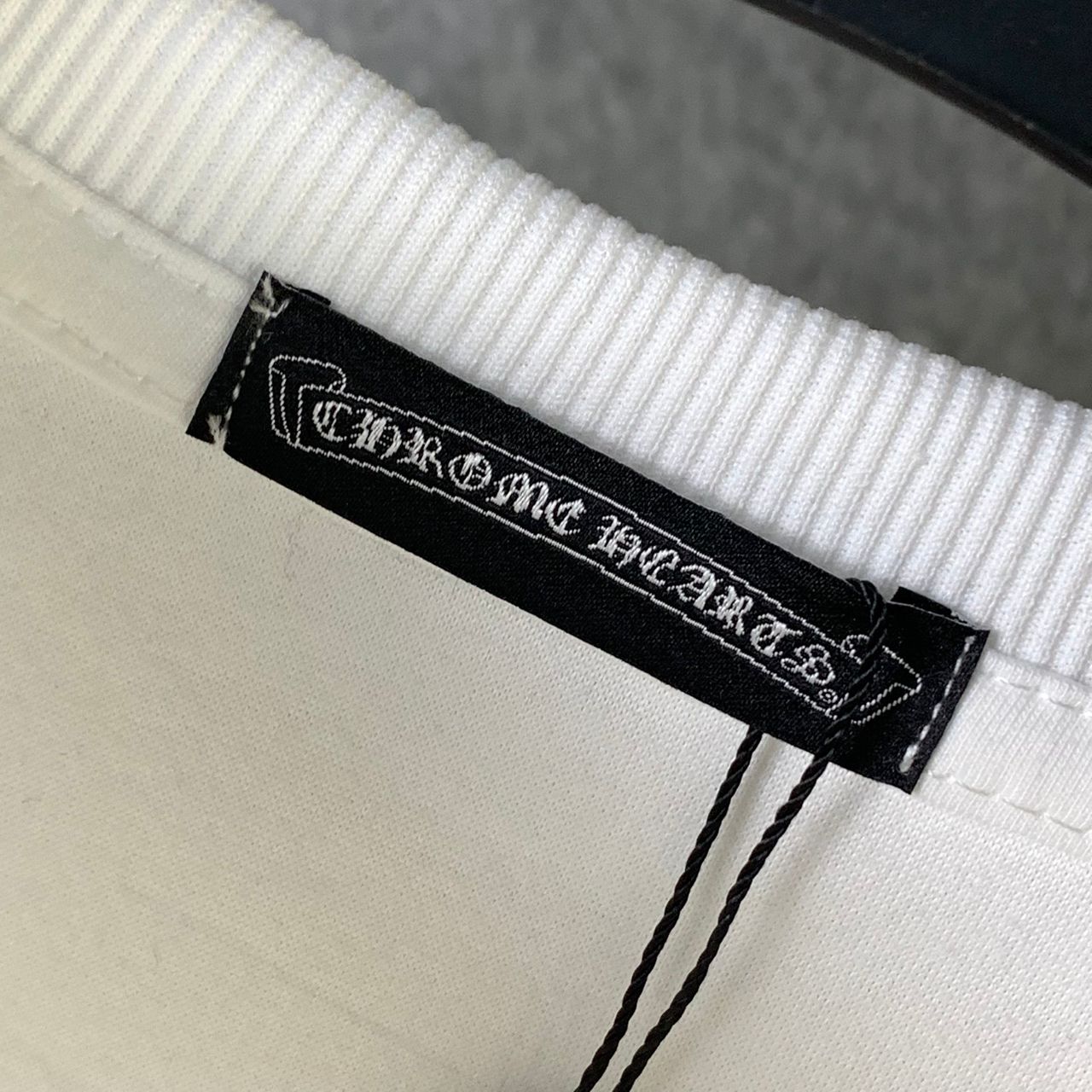 Chrome Hearts Made In Hollywood Plus Cross Long-Sleeve T-Shirt 'White/Red'