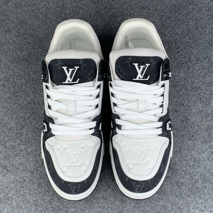 LV Trainer 'Black Monogram Denim'