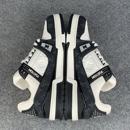 LV Trainer 'Black Monogram Denim'