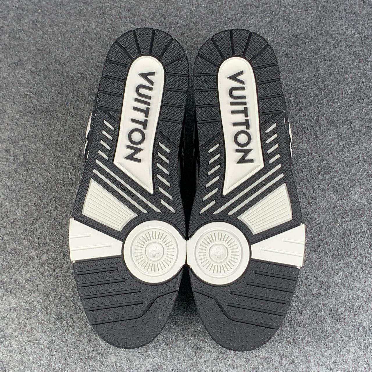 LV Trainer 'Black Monogram Denim'