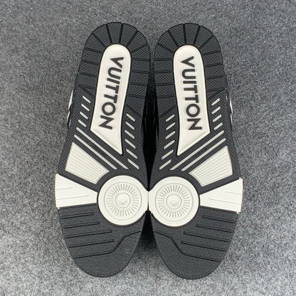 LV Trainer 'Black Monogram Denim'
