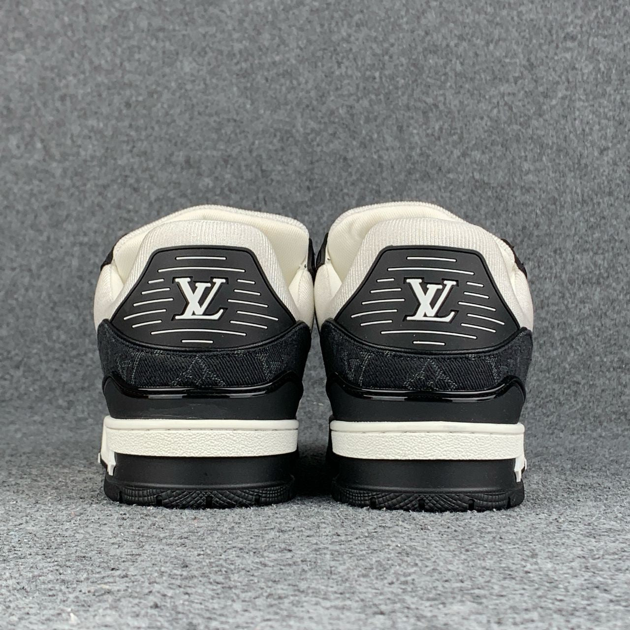 LV Trainer 'Black Monogram Denim'