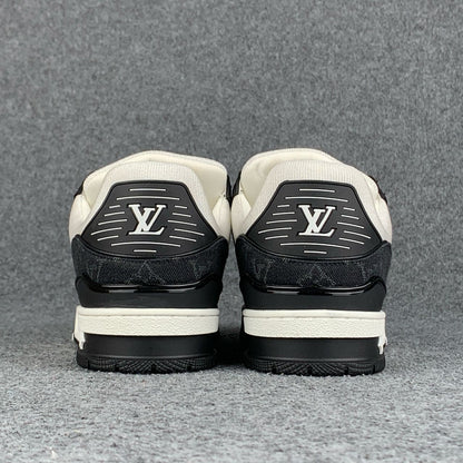 LV Trainer 'Black Monogram Denim'