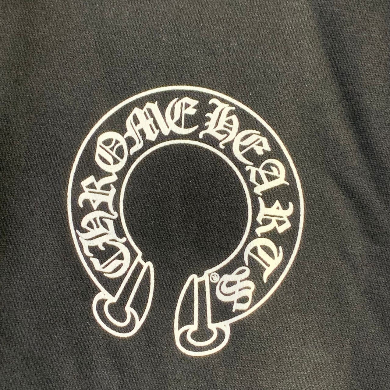 Chrome Hearts Horseshoe Hoodie 'Black'
