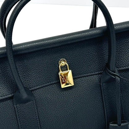 LP Loom L25  Black Lychee Pattern Calfskin 282182