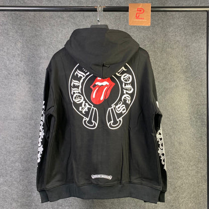 Chrome Hearts Rolling Stones Zip Up 'Black'