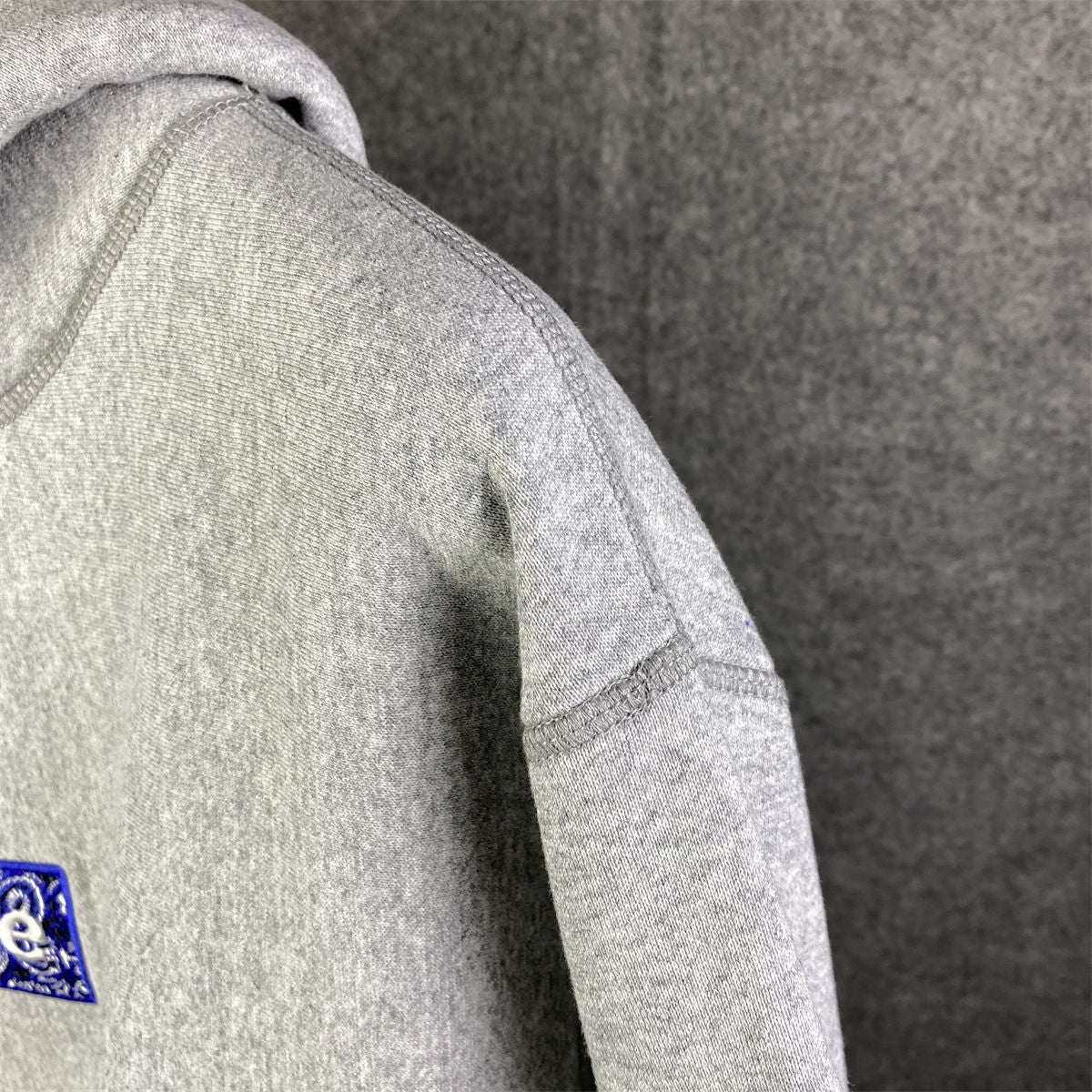 Supreme Bandana Box Logo Hooded Sweatshirt 'Heather Grey'