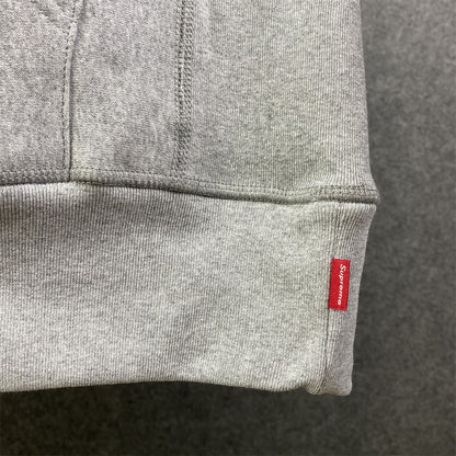 Supreme Bandana Box Logo Hooded Sweatshirt 'Heather Grey'
