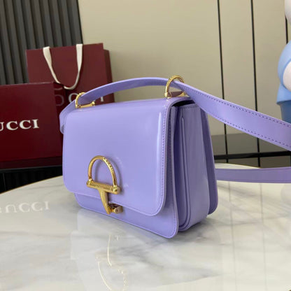 Gucci 25 Siena Bag 22.5cm  Light Purple Gold Leather 292571