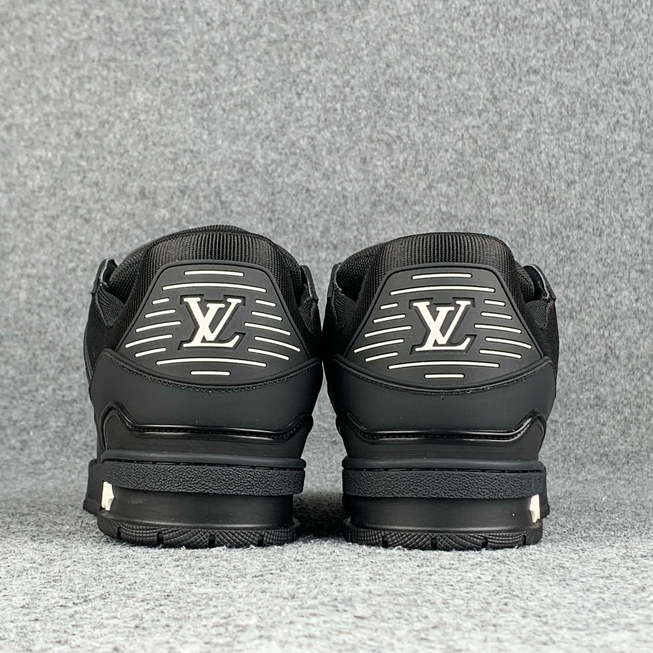 LV Trainer 'Embossed Monogram Black'