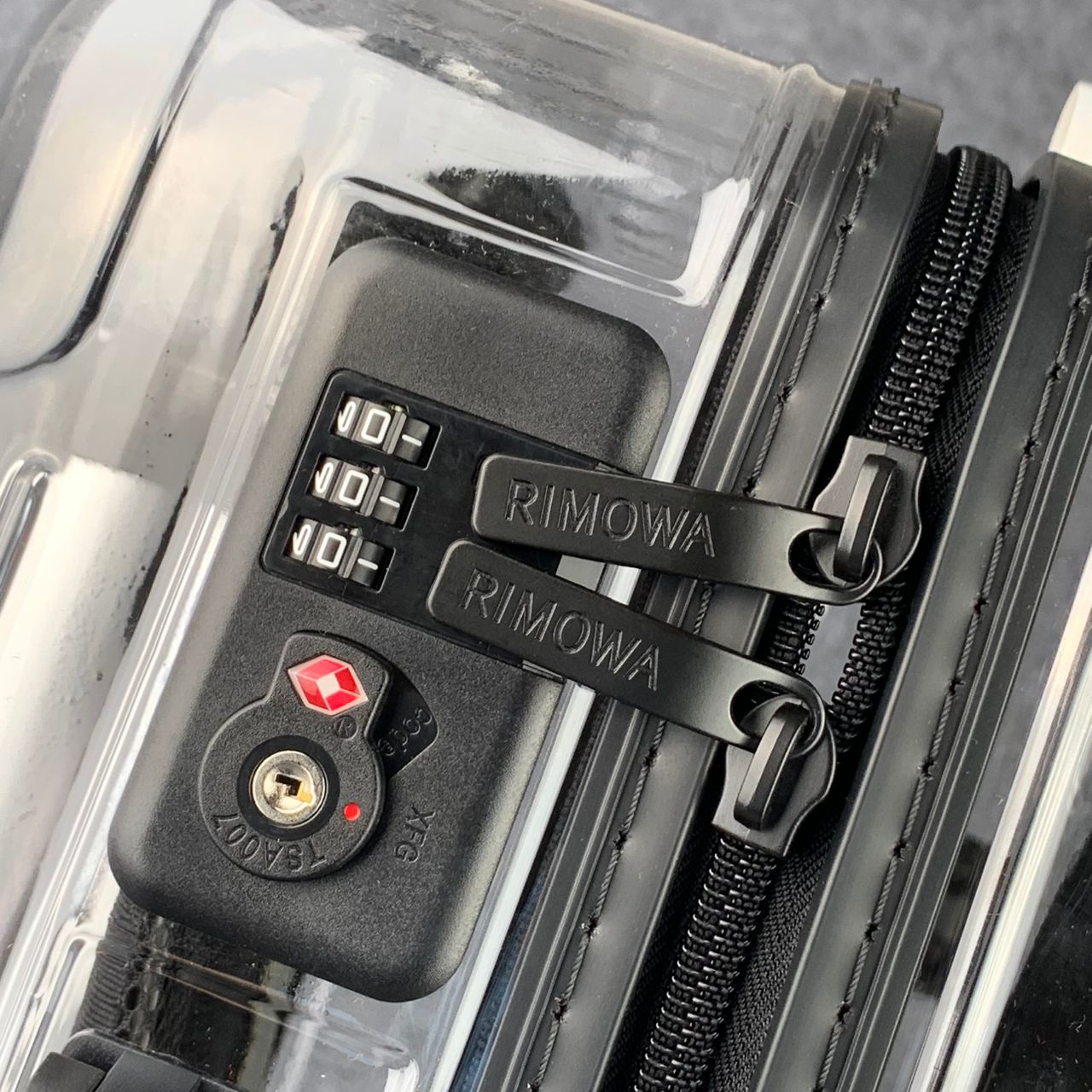OFF-WHITE x RIMOWA Transparent Carry-On Suitcase