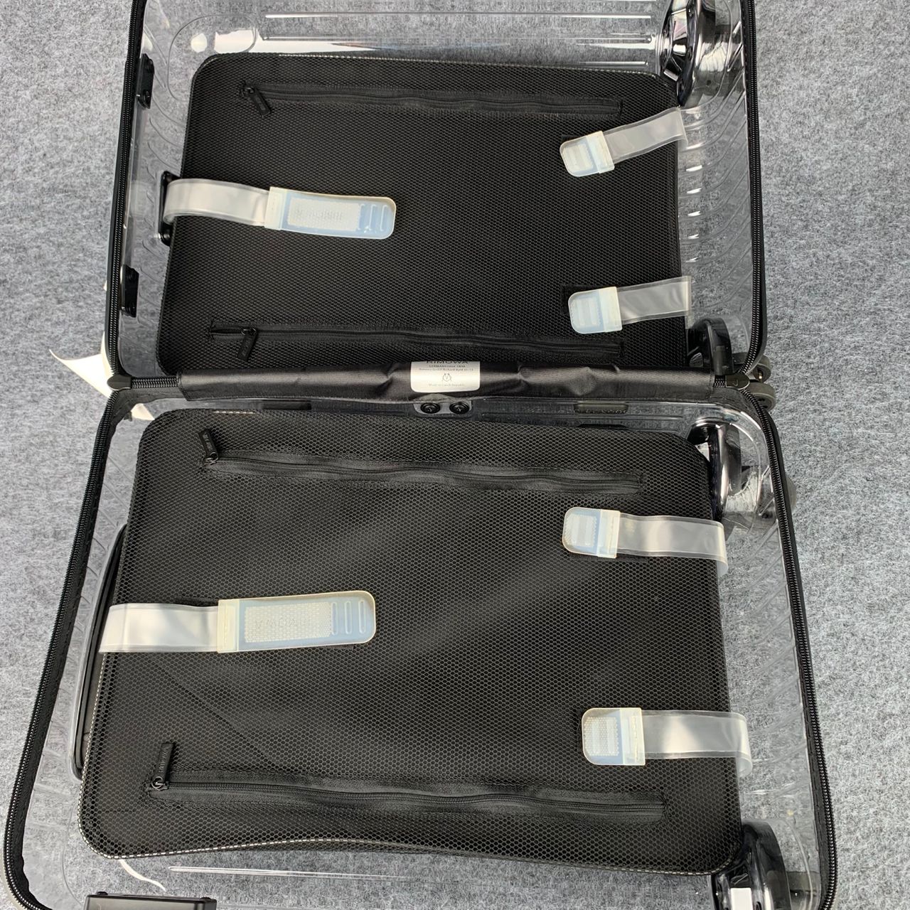 OFF-WHITE x RIMOWA Transparent Carry-On Suitcase