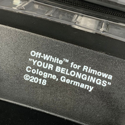 OFF-WHITE x RIMOWA Transparent Carry-On Suitcase