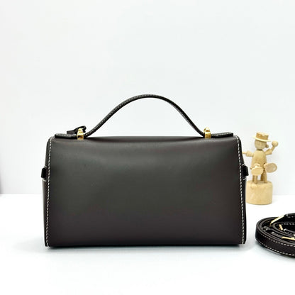 LP Extra Pouch L23 Coffee Smooth Calfskin 282134