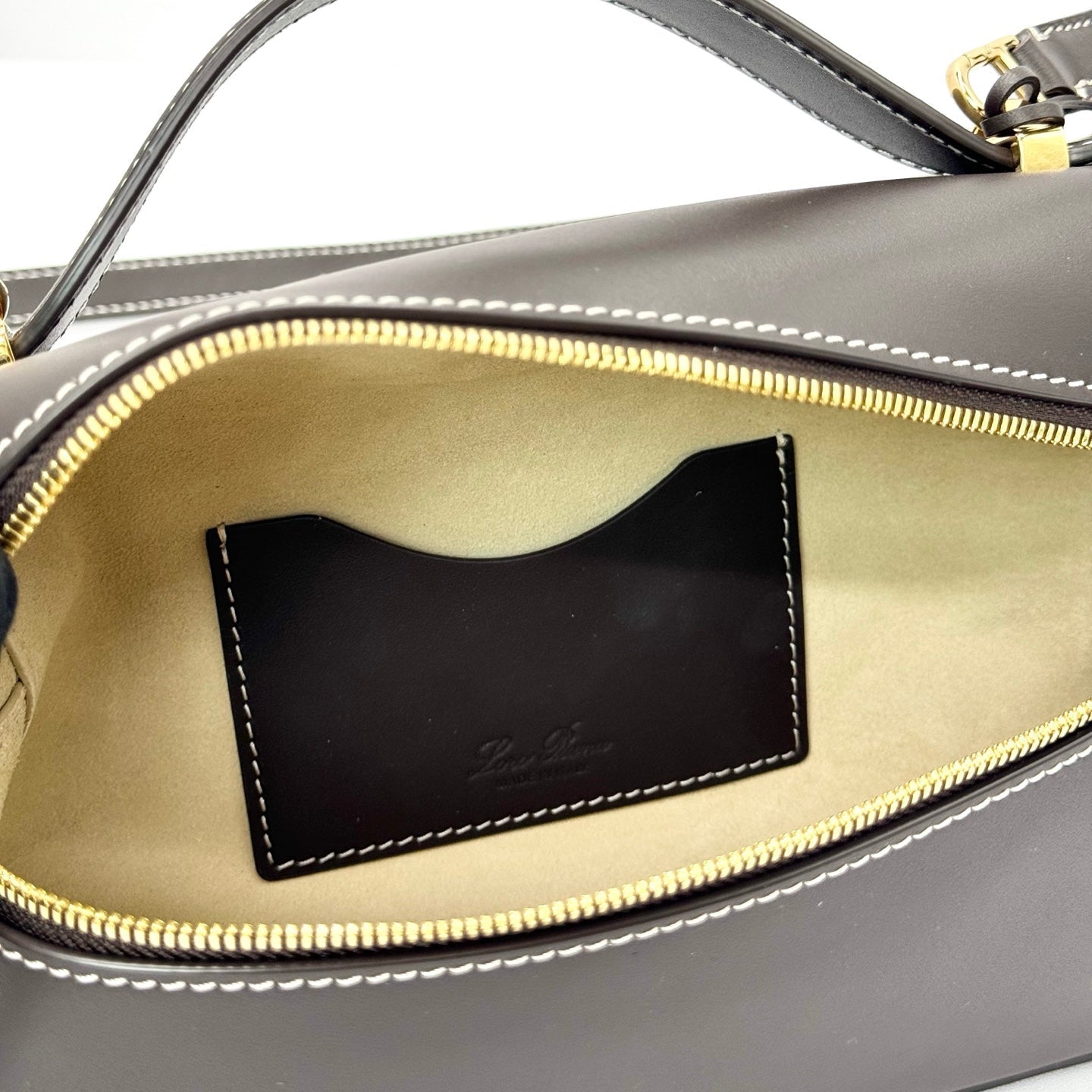 LP Extra Pouch L23 Coffee Smooth Calfskin 282134