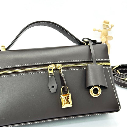 LP Extra Pouch L23 Coffee Smooth Calfskin 282134