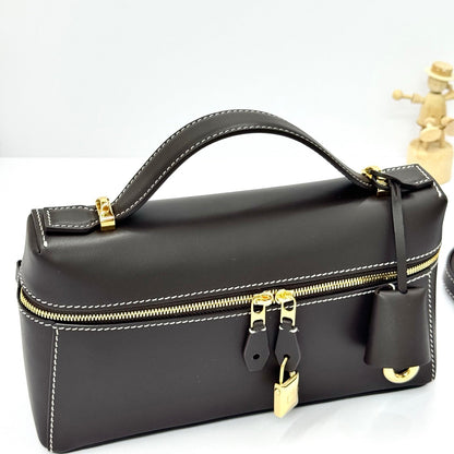 LP Extra Pouch L23 Coffee Smooth Calfskin 282134
