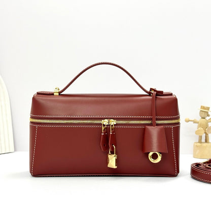 LP Extra Pouch L23 Burgundy  Smooth Calfskin 282131