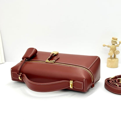 LP Extra Pouch L23 Burgundy  Smooth Calfskin 282131