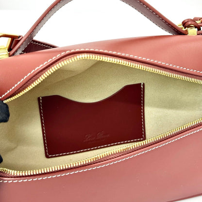 LP Extra Pouch L23 Burgundy  Smooth Calfskin 282131