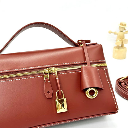 LP Extra Pouch L23 Burgundy  Smooth Calfskin 282131