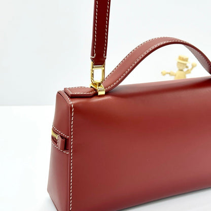 LP Extra Pouch L23 Burgundy  Smooth Calfskin 282131