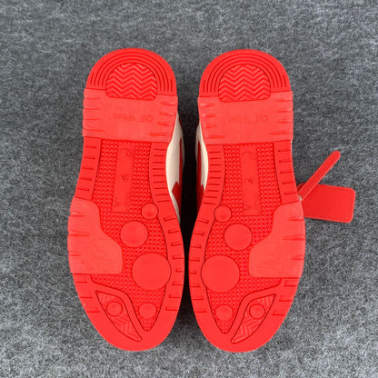 Off-White Out of Office 'White Red'