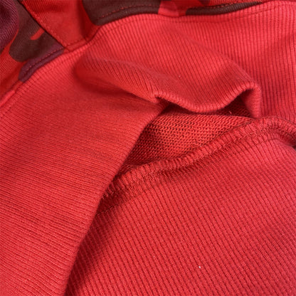 BAPE Color Camo Shark Full Zip Hoodie 'Red'