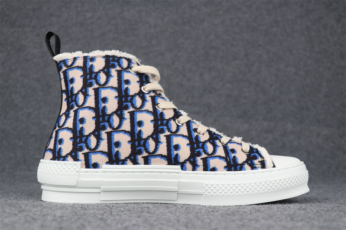 Dior B23 High 'Beige Black Navy Tapestry'