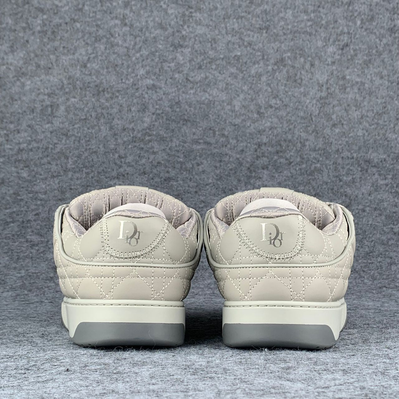 Dior B9S Skater Sneaker 'Gray Kumo Cannage'
