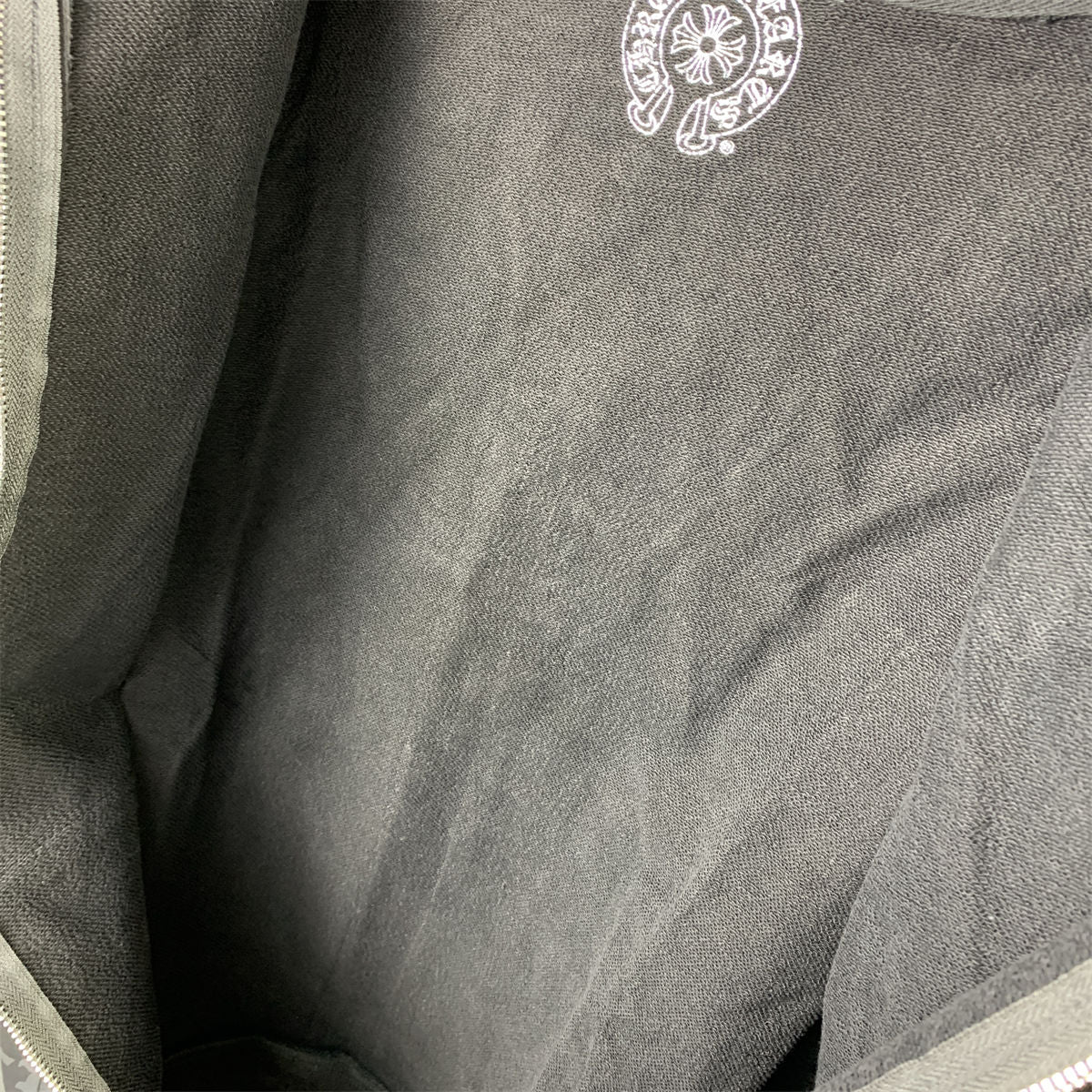Chrome Hearts Made In Hollywood Plus Cross Zip Up Hoodie 'Black/Red'