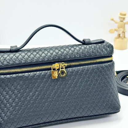 LP 2026 Extra Pocket L19 Blue Navy/Sun Gold Lambskin