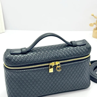 LP 2026 Extra Pocket L19 Blue Navy/Sun Gold Lambskin